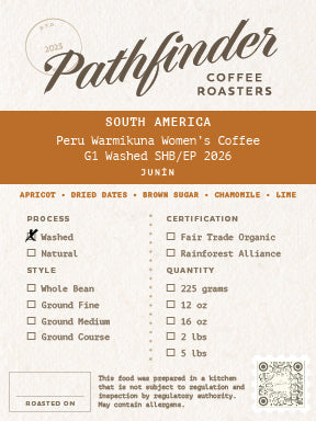 Peru Warmikuna Women's Coffee