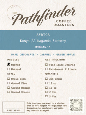 Kenya AA Kaganda Factory